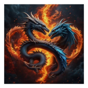 Dragon Heart Perfect Poster