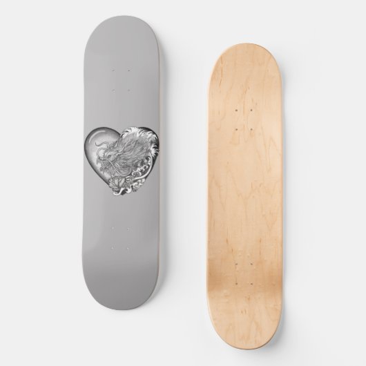 Dragon Heart Persoonlijk Skateboard (Voorkant)