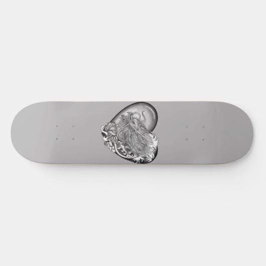 Dragon Heart Persoonlijk Skateboard (Horizontaal)