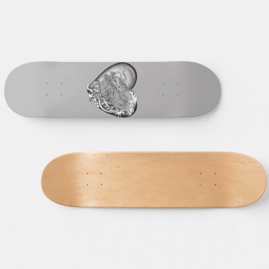 Dragon Heart Persoonlijk Skateboard (Horizontaal)