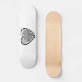 Dragon Heart Persoonlijk Skateboard (Voorkant)