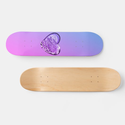 Dragon Heart Persoonlijk Skateboard (Horizontaal)