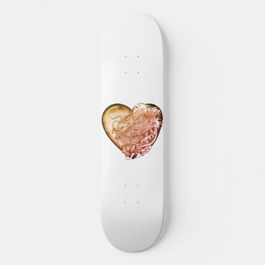 Dragon Heart Persoonlijk Skateboard (Voorkant)