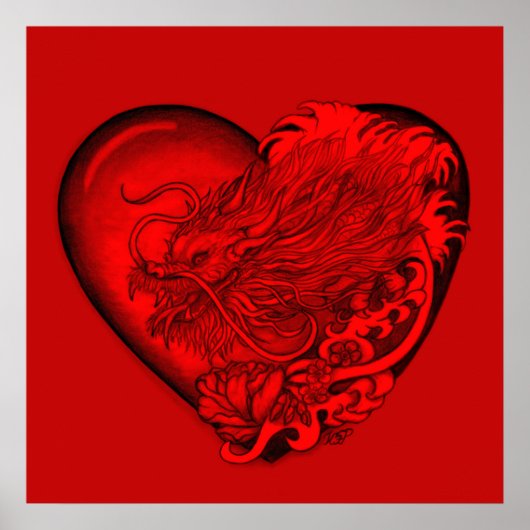 Dragon Heart Poster (Voorkant)