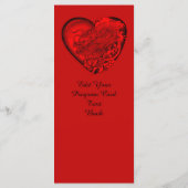 Dragon Heart Programmakaart (Achterkant)