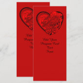 Dragon Heart Programmakaart (Voorkant / Achterkant)