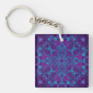 Dragon Heart Radial Art Sleutelhanger