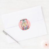 Dragon Heart Ronde Sticker (Envelop)