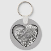 Dragon Heart Sleutelhanger (Achterkant)