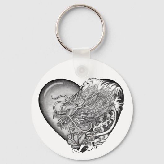 Dragon Heart Sleutelhanger (Voorkant)