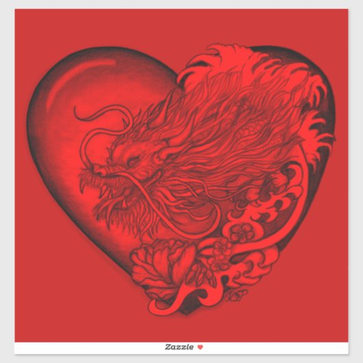 Dragon Heart Sticker (Vel)