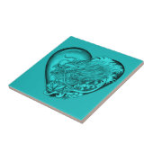 Dragon Heart Tegeltje (Zijkant)