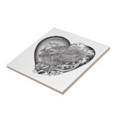 Dragon Heart Tegeltje (Zijkant)