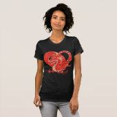Dragon Heart Valentijn T-shirt (Voorkant volledig)