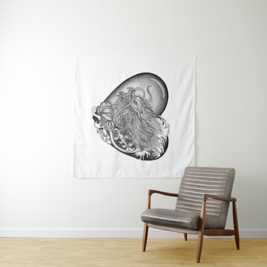 Dragon Heart Wandkleed (In Situ (horizontaal))