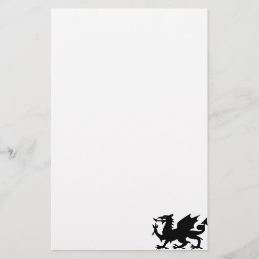 Dragon Heraldry Briefpapier (Voorkant)