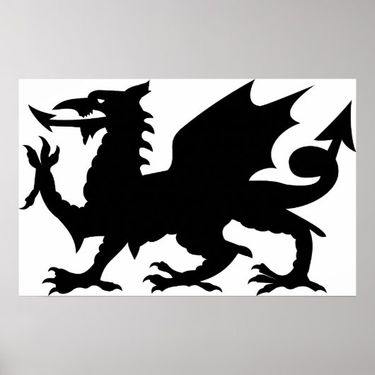 Dragon Heraldry Poster (Voorkant)