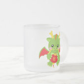 Dragon Holding Lantern Matglas Koffiemok (Voorkant rechts)