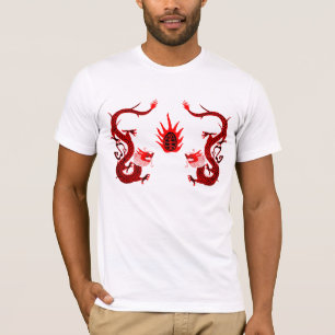  Dragon Holiday Rood en Zwart T-shirt
