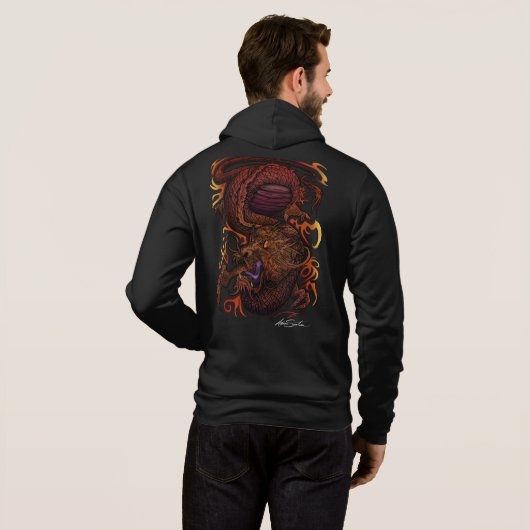 Dragon Hoodie (Achterkant volledig)