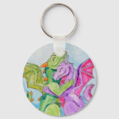 Dragon Hug Sleutelhanger (Voorkant)