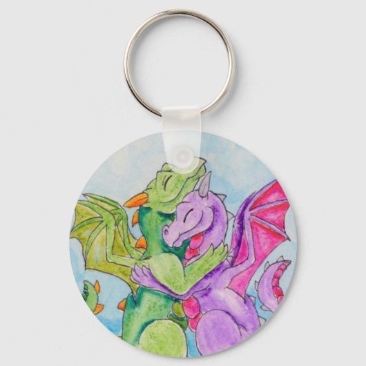 Dragon Hug Sleutelhanger (Voorkant)