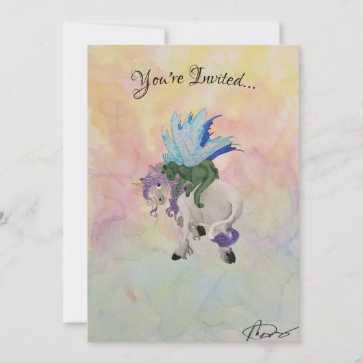 Dragon Hugs Kaart (Voorkant)