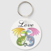Dragon Hugs Sleutelhanger (Voorkant)