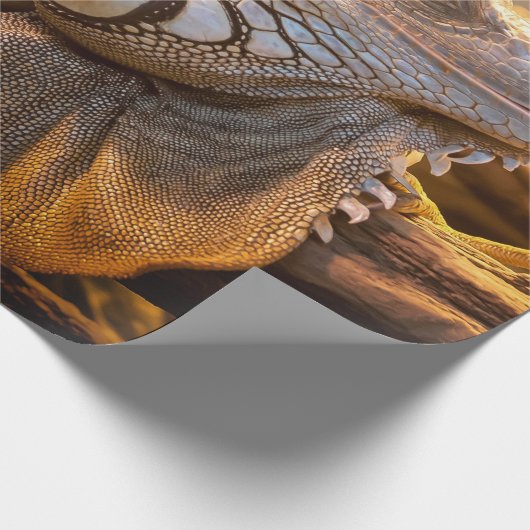 Dragon Iguana Cadeaupapier (Hoek)