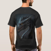 Dragon in 4K-kwaliteit T-shirt (Achterkant)