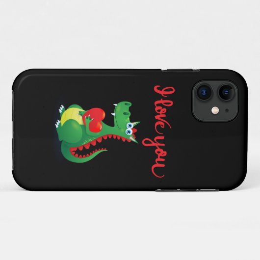 Dragon in Love Case-Mate iPhone Case (Achterkant (horizontaal))
