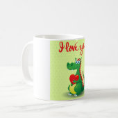 Dragon in Love Koffiemok (Voorkant links)