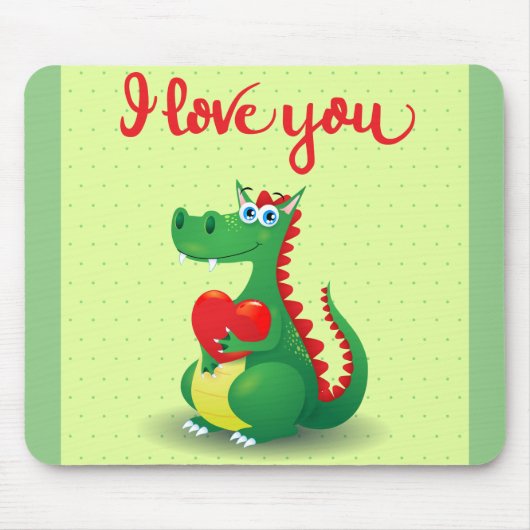 Dragon in Love Muismat (Voorkant)