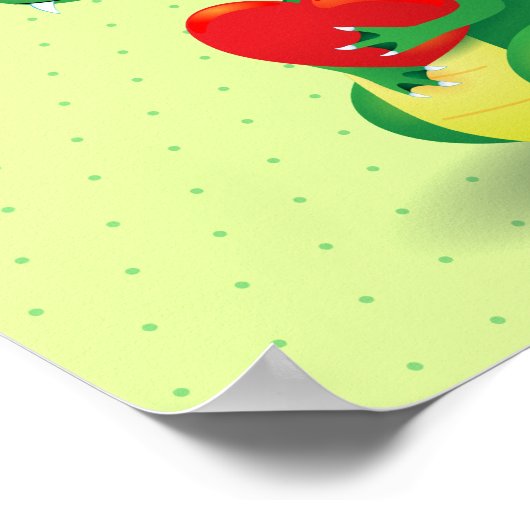 Dragon in Love Poster (Hoek)