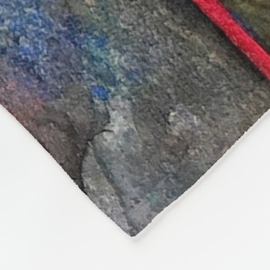 Dragon in the Clouds Fleece Deken (Hoek)