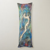 Dragon in the Clouds Lichaamskussen (Achterkant (Verticaal))