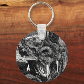 Dragon "initiaal" sleutelhanger (Voorkant)