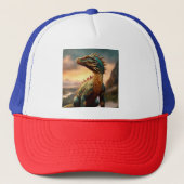 Dragon Ink: Laat het vuur binnenin los Trucker Pet (Voorkant)