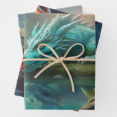 Dragon Inpakpapier Vel (In situ)