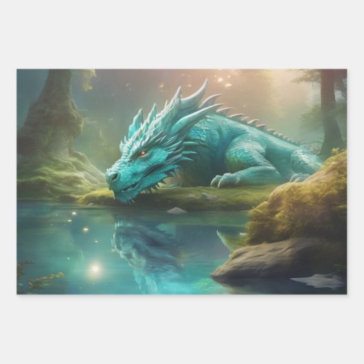 Dragon Inpakpapier Vel (Voorkant)