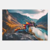 Dragon Inpakpapier Vel (Voorkant 3)