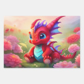 Dragon Inpakpapier Vel (Voorkant 3)