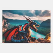 Dragon Inpakpapier Vel (Voorkant 2)