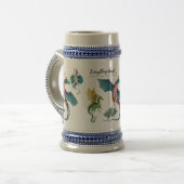 Dragon is een reptielachtig legendarisch bierpul (Voorkant links)