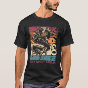 Dragon is mijn dierlijk   Stel je Dragons Vinta vo T-shirt