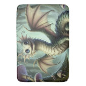 Dragon Jabberwocky Schattigee Fantasy Creature Art Badmat (Voorkant Verticaal)