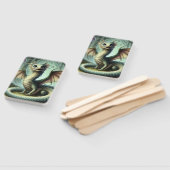 Dragon Jabberwocky Schattigee Fantasy Creature Art Handwaaier (Niet-gemonteerd)