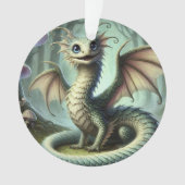 Dragon Jabberwocky Schattigee Fantasy Creature Art Ornament (voorkant)