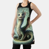 Dragon Jabberwocky Schattigee Fantasy Creature Art Schort (Insitu)