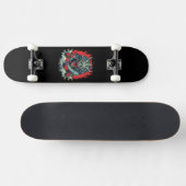 Dragon Japans in De Golven Persoonlijk Skateboard (Horizontaal)